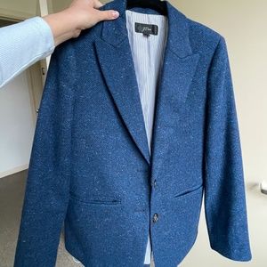 Sommerset blazer in navy herringbone wool - NEW